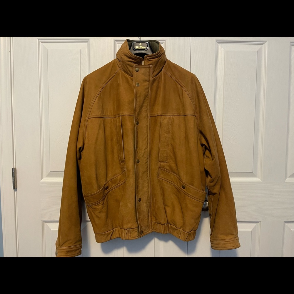 Light Brown Leather Jacket